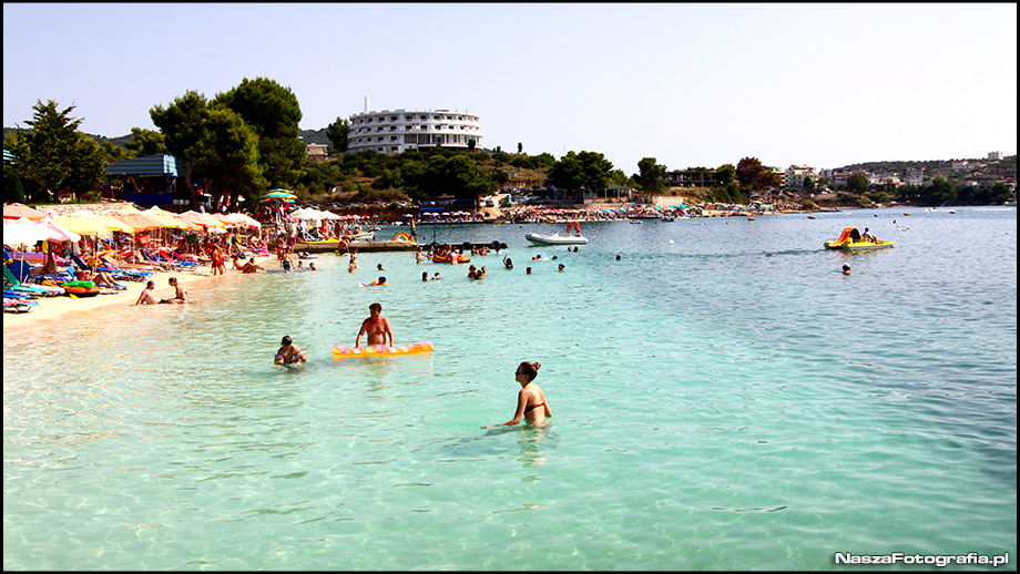 Albania Plaża Ksamil